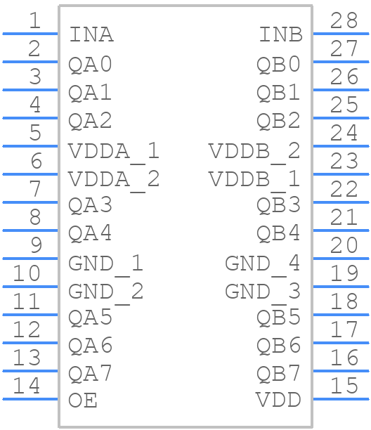 MK74CB218RLF - Renesas Electronics - PCB symbol