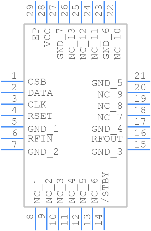 F1451NKGK - Renesas Electronics - PCB symbol