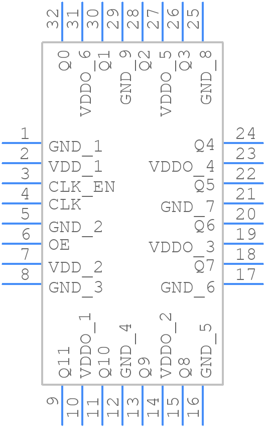 8312AYLFT - Renesas Electronics - PCB symbol
