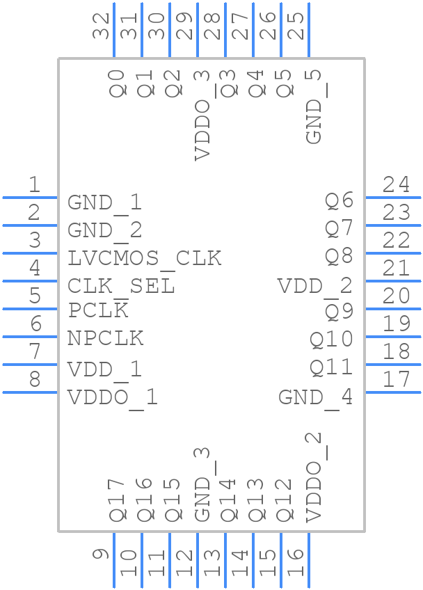 83940DYILFT - Renesas Electronics - PCB symbol