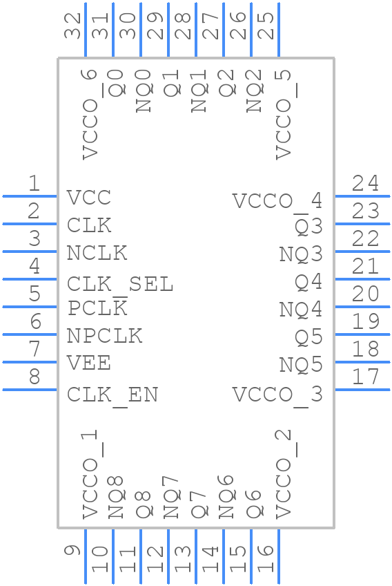 8531AY-01LF - Renesas Electronics - PCB symbol