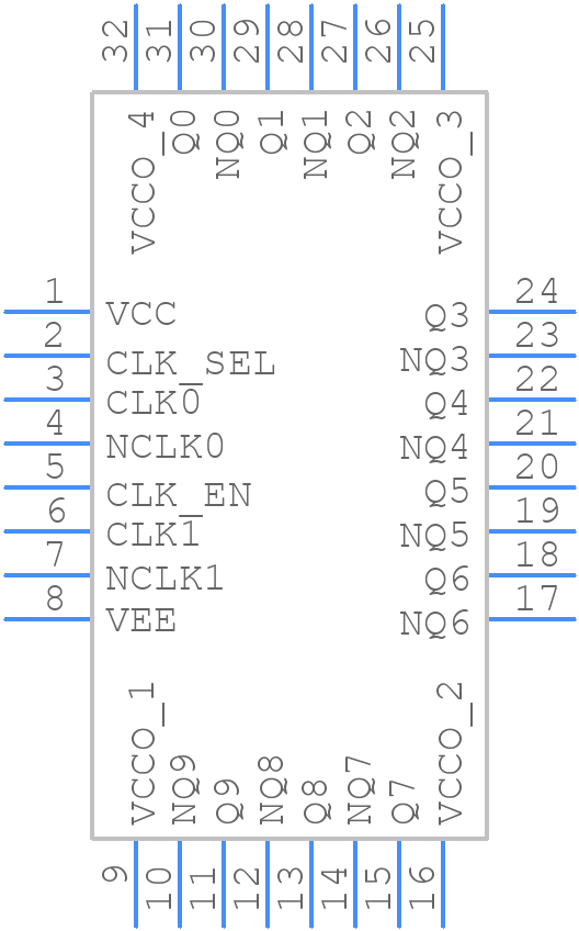 85310AYI-11LF - Renesas Electronics - PCB symbol