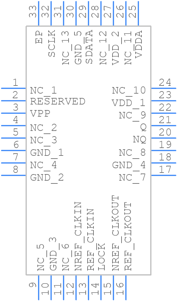 8V44N003NLGI - Renesas Electronics - PCB symbol