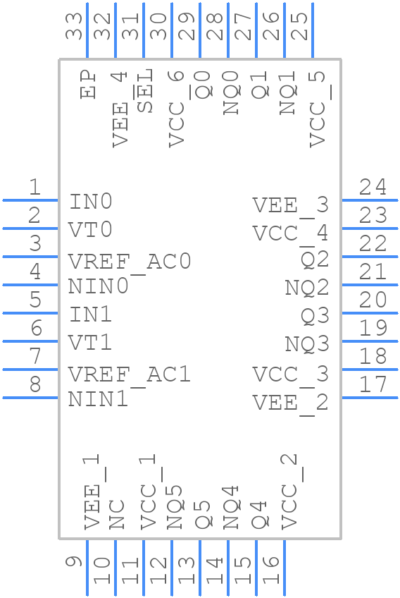 8S58035AKILF - Renesas Electronics - PCB symbol