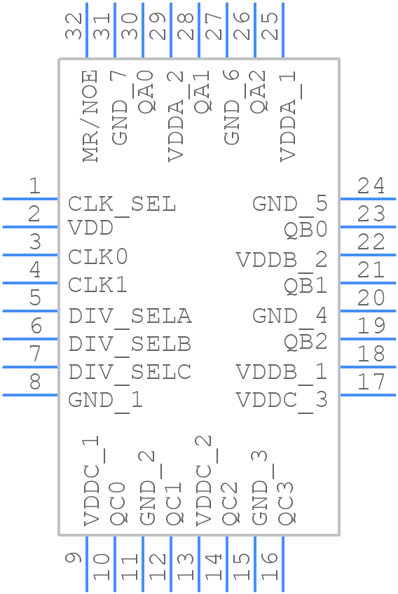 87946AYI-147LFT - Renesas Electronics - PCB symbol
