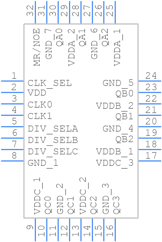 87946AYI-147LF/W - Renesas Electronics - PCB symbol