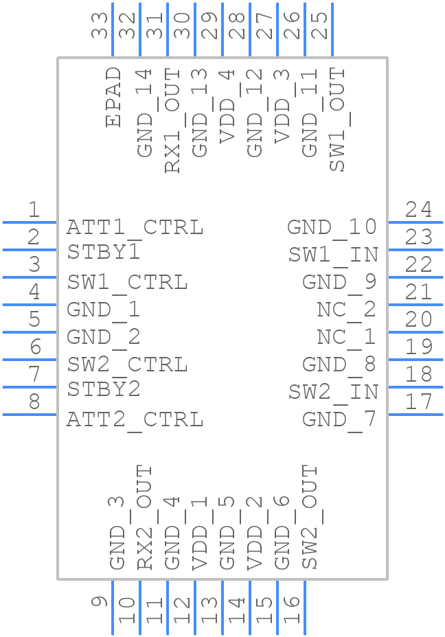 F0452BLEGK - Renesas Electronics - PCB symbol
