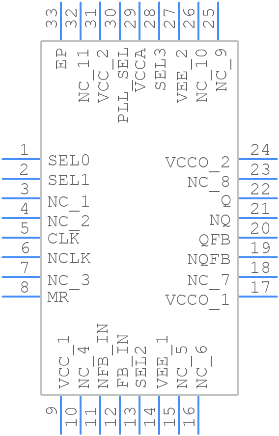 8735BKI-21LF - Renesas Electronics - PCB symbol