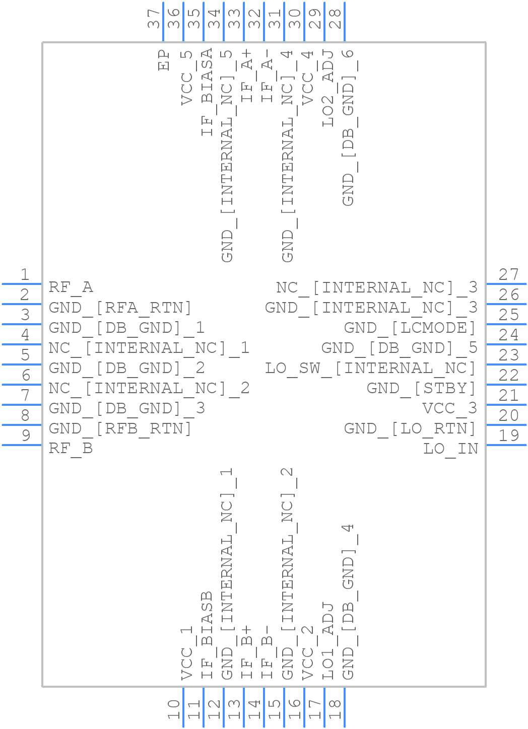 F1150NBGI8 - Renesas Electronics - PCB symbol