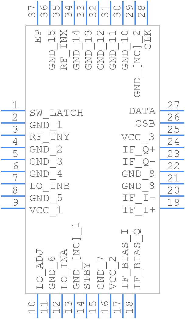 F1320NBGI - Renesas Electronics - PCB symbol