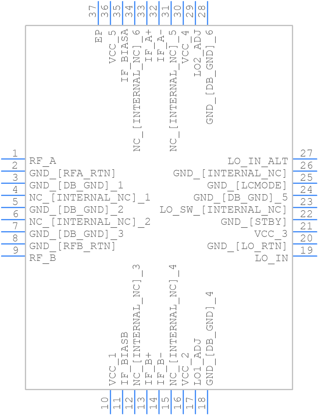 F1102NBGI8 - Renesas Electronics - PCB symbol