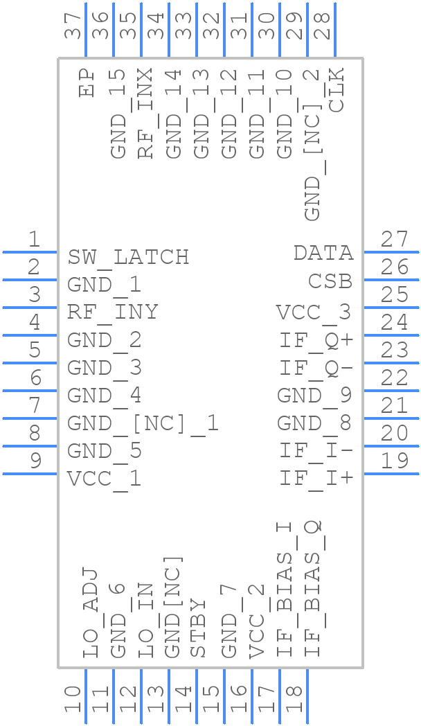 F1370NBGI - Renesas Electronics - PCB symbol