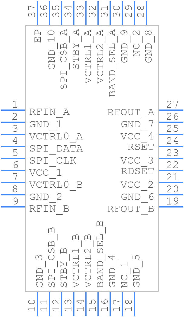 F0448NBGK - Renesas Electronics - PCB symbol