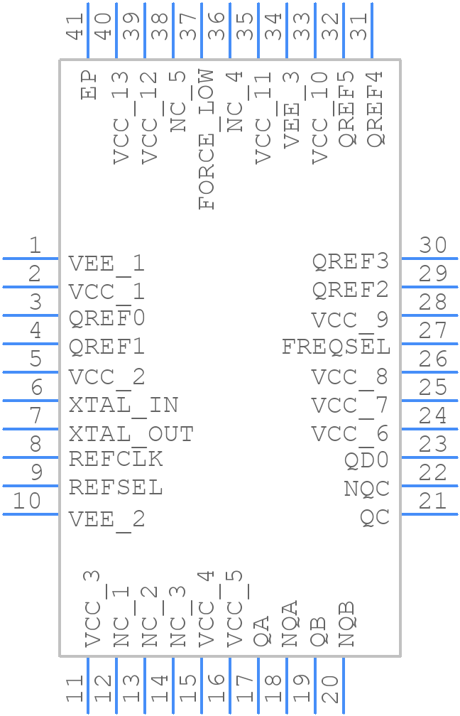 843N571BKILFT - Renesas Electronics - PCB symbol