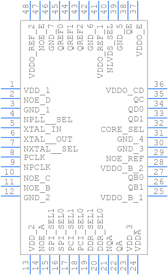 8430S803BYILFT - Renesas Electronics - PCB symbol