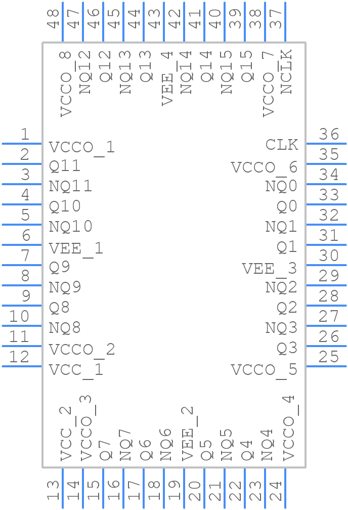 8530DYLFT - Renesas Electronics - PCB symbol