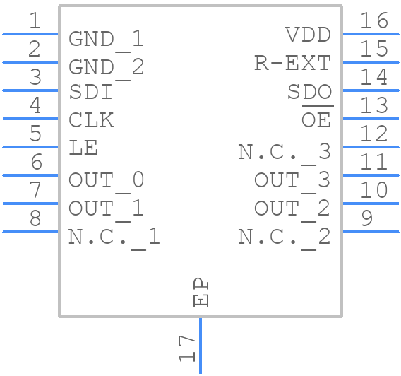 STP04CM05XTTR - STMicroelectronics - PCB symbol