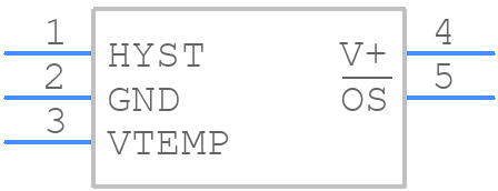 LM26CIM5X-HHD/NOPB - Texas Instruments - PCB symbol