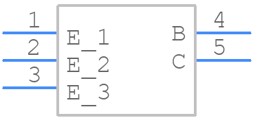 PHPT60610NY - Nexperia - PCB symbol