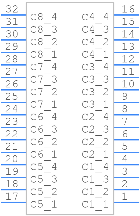 46112-0801 - Molex - PCB symbol