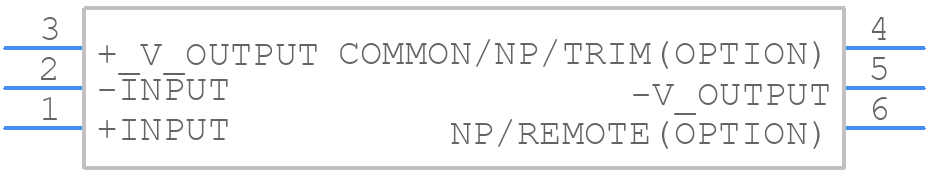 EC5BU-12S05 - Cincon - PCB symbol
