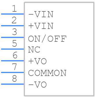 EC2SA-12D12N - Cincon - PCB symbol