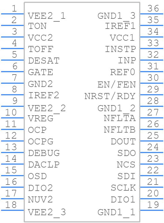 1EDI2002ASXUMA2 - Infineon - PCB symbol
