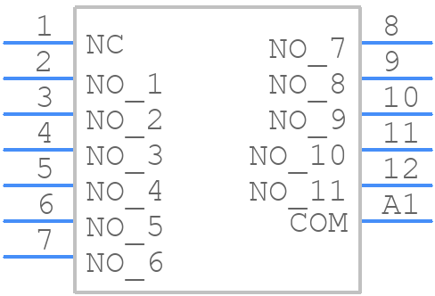 A10603RNCQ - C & K COMPONENTS - PCB symbol