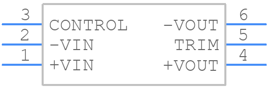 RDE20110S15 - XP POWER - PCB symbol