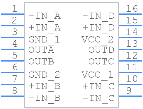 LT1721CS#PBF - Analog Devices - PCB symbol