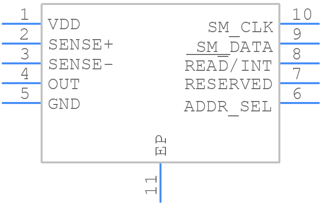PAC1921-1-AIA-TR - Microchip - PCB symbol