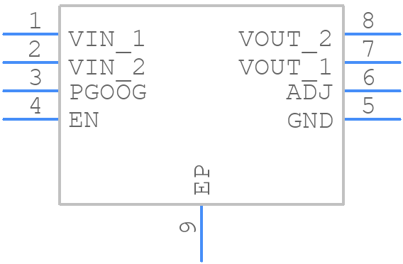 RT9186AGQV - RICHTEK - PCB symbol