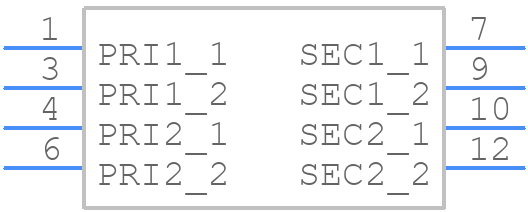 14A-2.5R-10 - Bel - PCB symbol
