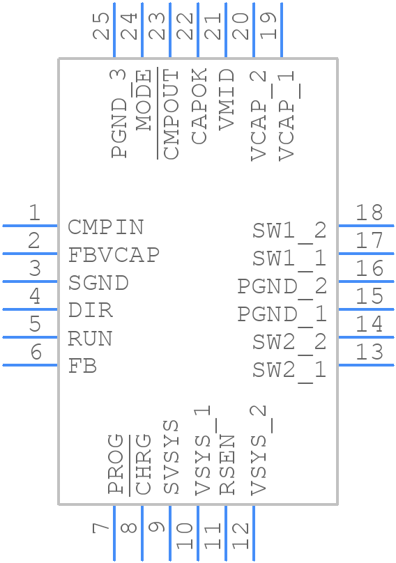 LTC3110IUF#PBF - Analog Devices - PCB symbol