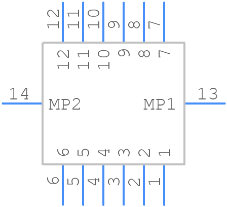 0430451218 - Molex - PCB symbol