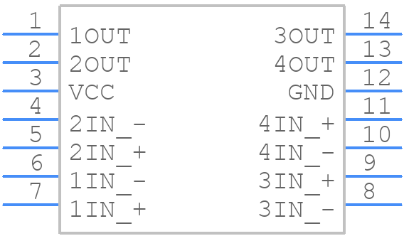 LP339DRG4 - Texas Instruments - PCB symbol