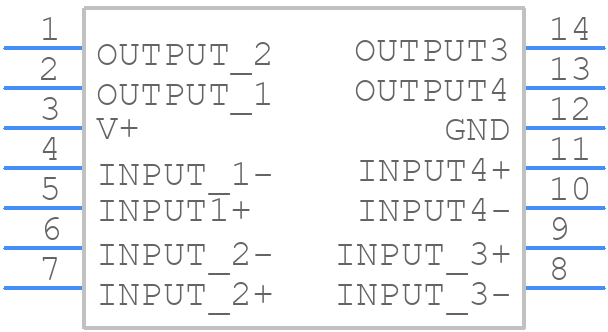 LP339MX - Texas Instruments - PCB symbol