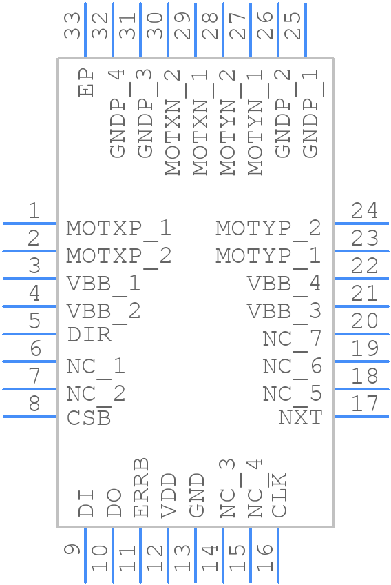 NCV70517MW002R2G - onsemi - PCB symbol