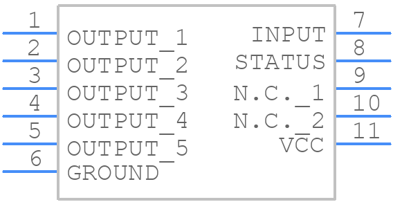 VN820SP-E - STMicroelectronics - PCB symbol