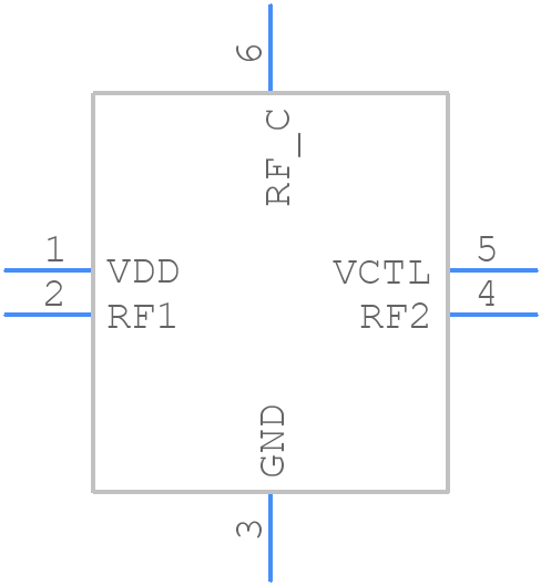 SKYA21024 - Skyworks - PCB symbol