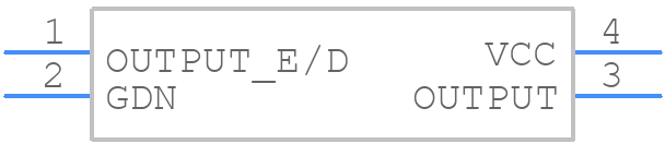 SM7745HEV-16.0M - Pletronics - PCB symbol