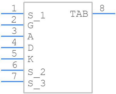 BTS282ZE3180AATMA2 - Infineon - PCB symbol