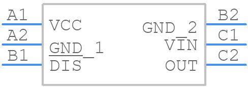 ADM8642T100ACBZ-R7 - Analog Devices - PCB symbol
