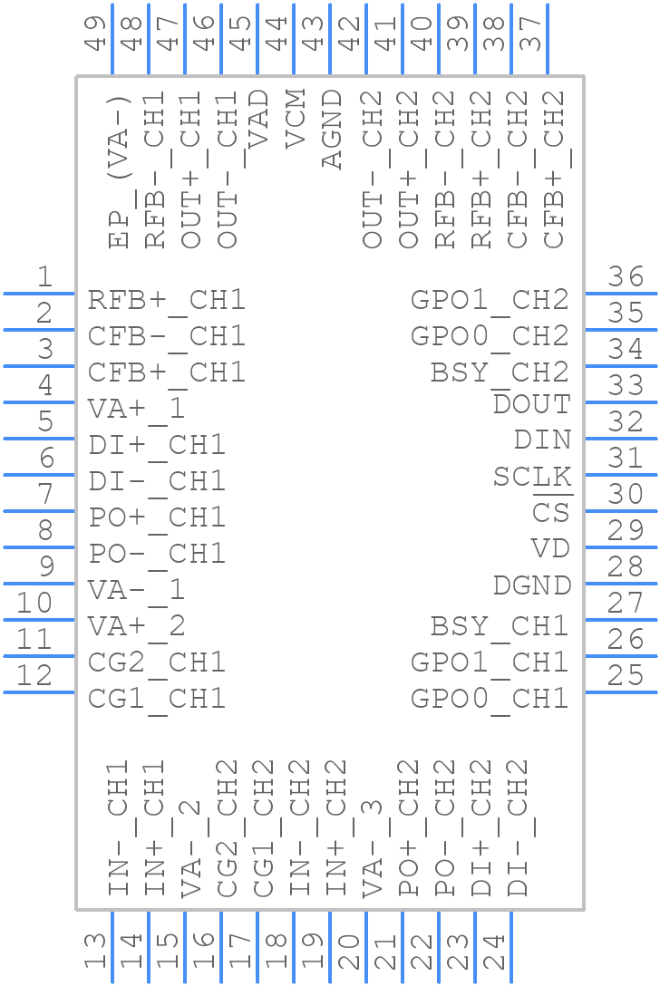 6261N48-U - THAT CORPORATION - PCB symbol