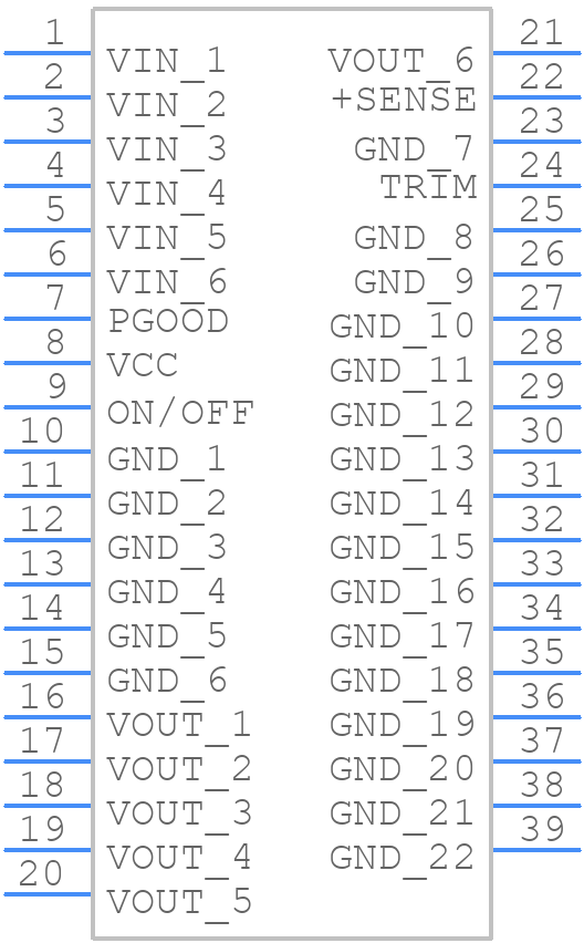 MYMGA5R04RELA5RA - Murata Electronics - PCB symbol