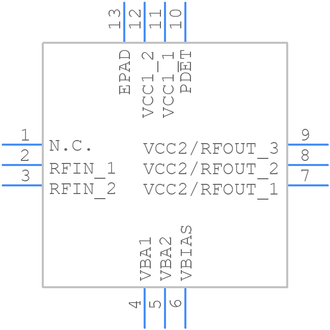 MMZ25332BT1 - NXP - PCB symbol