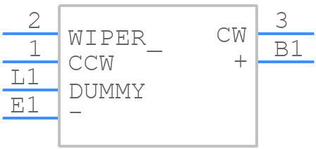 PTL30-10R0-103B2 - Bourns - PCB symbol