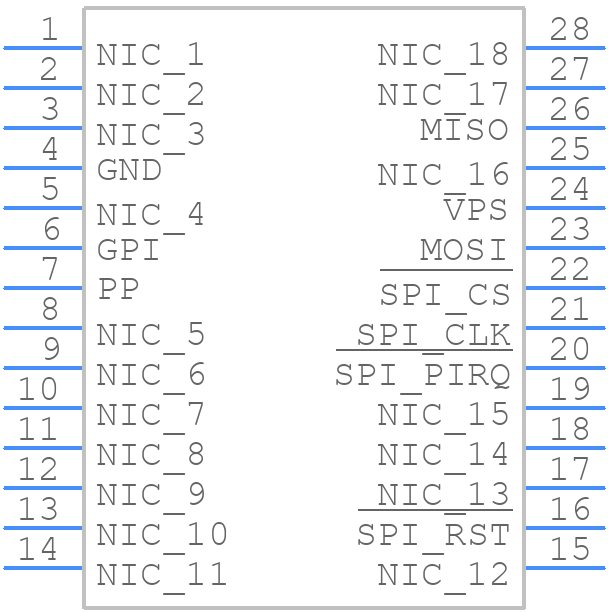 ST33TPHF20SPIR28 - STMicroelectronics - PCB symbol