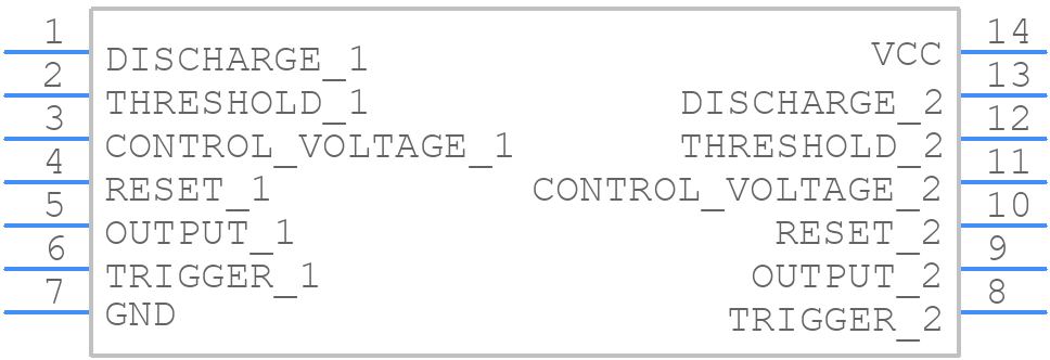 KA556DTF - onsemi - PCB symbol
