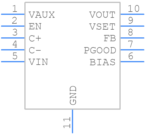 LTC3290IMSE#PBF - Analog Devices - PCB symbol